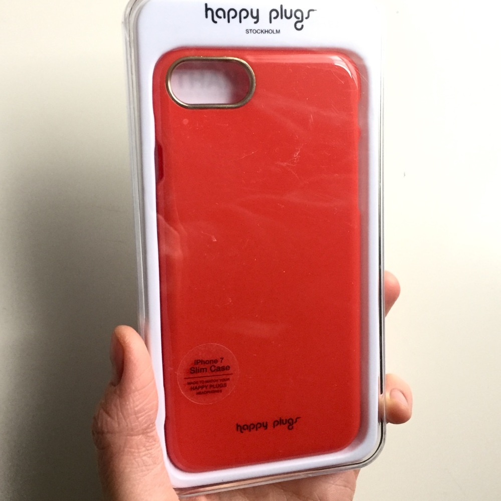 Happy Plugs iPhone 7 Slim Case (Red)